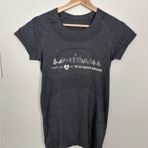 Gray San Francisco Marathon T-Shirt